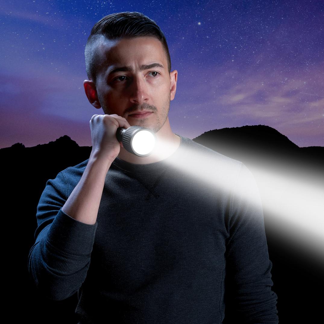 Location Image for INOVA T4R Long Throw Rechargeable Tactical Flashlight