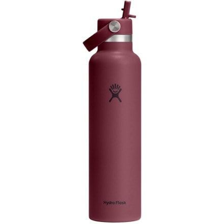 Hydro Flask Standard-Mouth Vacuum Water Bottle with Flex Straw Cap - 24 fl. oz. 0