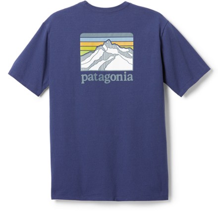 Patagonia Line Logo Ridge Pocket Responsibili-Tee T-Shirt - Men's 4