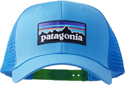 patagonia trucker hat blue