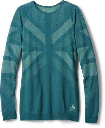 Odlo Natural + Kinship Warm Crew Base Layer Top Women's REI Coop