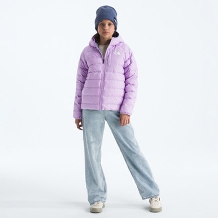 The North Face Reversible Perrito Hooded Insulated Jacket - Girls' 3