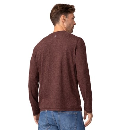 Free Country Sueded Space-Dye Long-Sleeve Crew Shirt - Men's 1