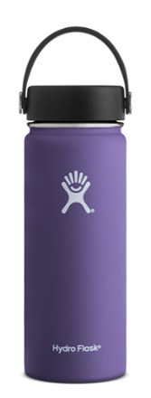 hydro flask with straw purple