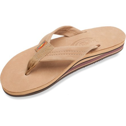 rainbow double layer women's