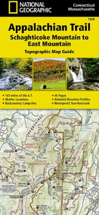 Appalachian Trail: Schaghticoke Mountain to East Mountain Topographic Map Guide