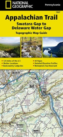 Appalachian Trail: Swatara Gap to Delaware Water Gap Topographic Map Guide