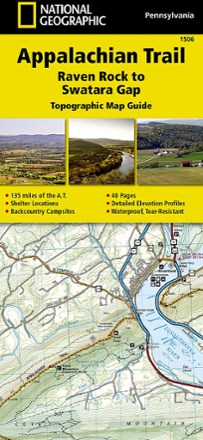 Appalachian Trail: Raven Rock to Swatara Gap Topographic Map Guide