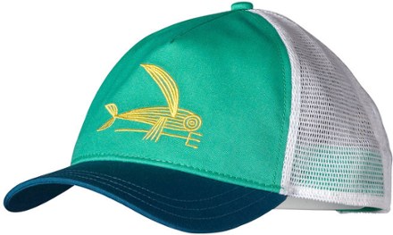 patagonia small flying fish trucker hat