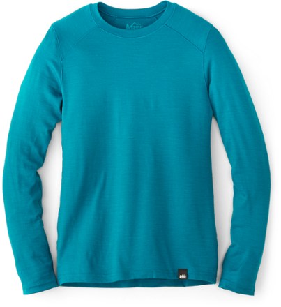 REI Co op Merino Midweight Crew Base Layer Top Kids REI Co op
