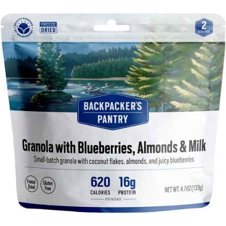 Backpacker's Pantry Granola with Milk and Organic Blueberries