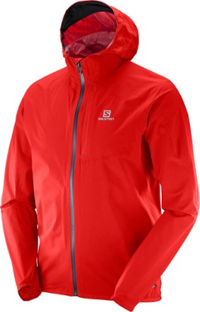 salomon waterproof running jacket