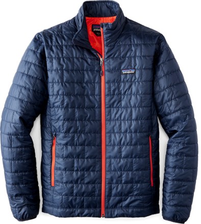 patagonia men's nano puff jacket forge grey