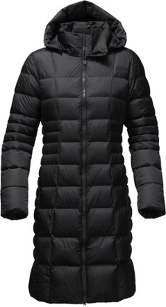 north face black parka