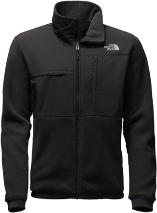 black fleece north face jacket