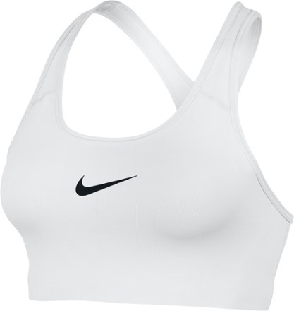 white nike bralette