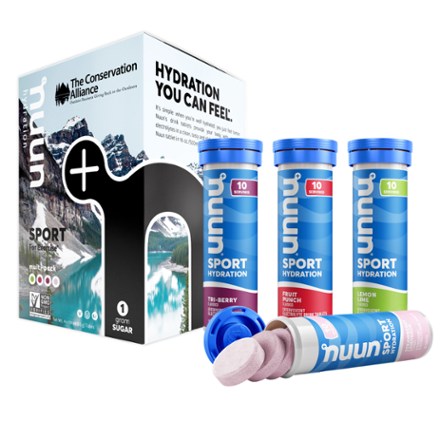 NUUN Sport Conservation Alliance Hydration Tablets - Package of 4