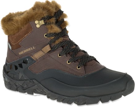merrell aurora tall ice  waterproof women's winter boots