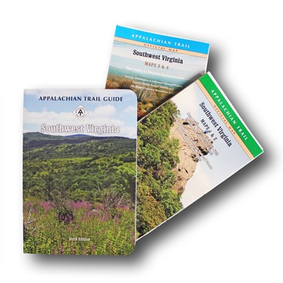 Appalachian Trail Southwest Virginia Guidebook and Maps Set