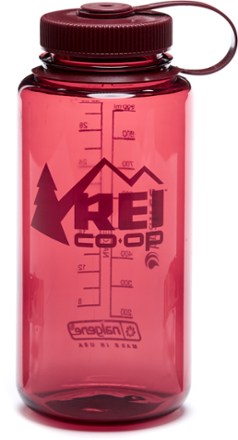 Rei Co-op Nalgene Sustain Graphic Wide-Mouth Water Bottle - 16 fl. oz. Green