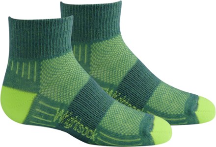 WRIGHTSOCK CoolMesh II Quarter Crew Socks - Kids' 0
