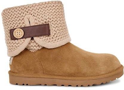 ugg shaina knit short boot