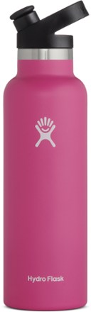 Hydro Flask Standard Mouth Water Bottle with Flex Cap Rain 21oz