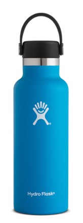  Hydro Flask Water Bottle - Standard Mouth Flex Lid - 18 oz,  Hibiscus : Sports & Outdoors