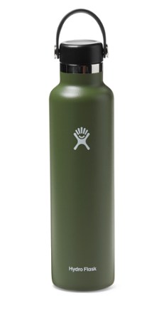 Hydro Flask Standard Mouth Water Bottle, Flex Cap - 24 oz, Olive