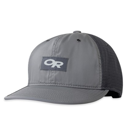 outdoor research trail run performance trucker hat