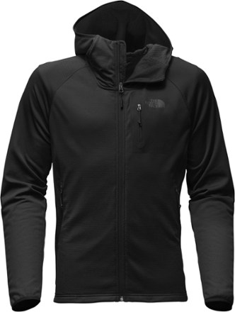 the north face men's borod hooded fleece jacket