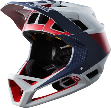 fox proframe helmet size chart