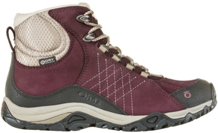 hiking boots purple