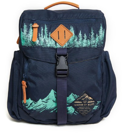 united blue backpack