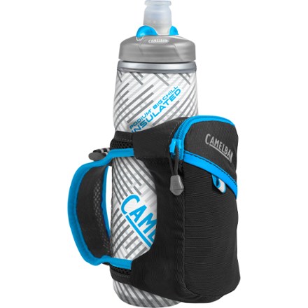 Swivel Bottle Handheld 16 Ounce Double Reservoir Rotating Bottle Grip Free  Sports Bottle for Runners, Hikers, etc.