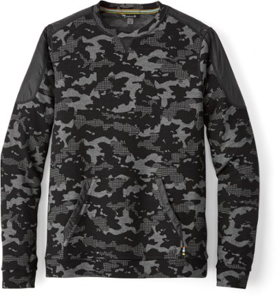 camo merino wool hoodie