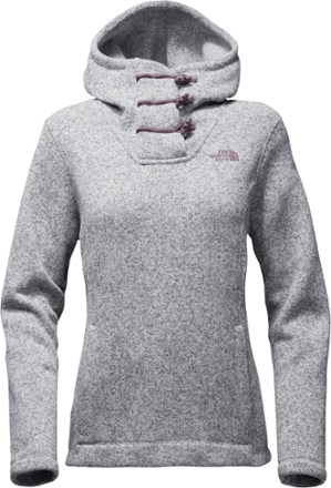 the north face crescent hooded pullover