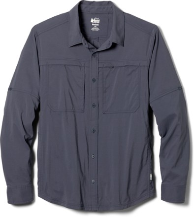 REI Co-op Men's Sahara Solid Long-Sleeve Shirt