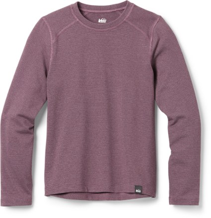 Midweight Crew Long Underwear Top - Kids'