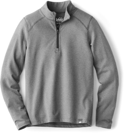 Midweight Half-Zip Long Underwear Top - Kids'