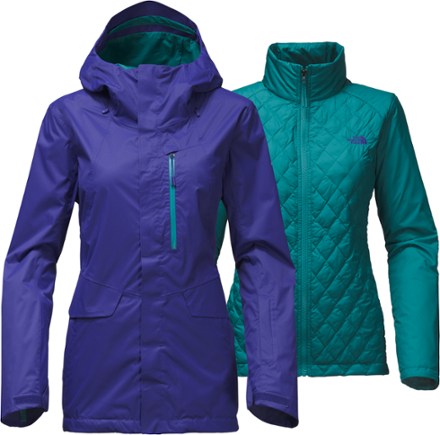 the north face thermoball snow triclimate womens
