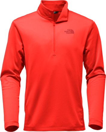 the north face men's glacier quarter zip fleece