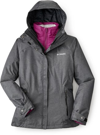 columbia core interchange womens jacket