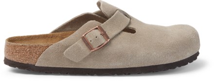 birkenstock boston fur clogs