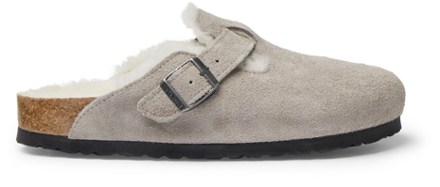 birkenstock sheepskin clogs