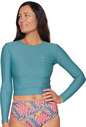 Palomar Crop Top Rashguard - Women's