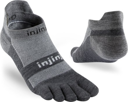 Run Lightweight No-Show NuWool Socks