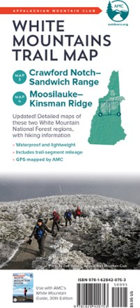 AMC White Mountains Trail Map 3-4: Carter Notch-Sandwich Range & Moosilauke-Kinsman Ridge