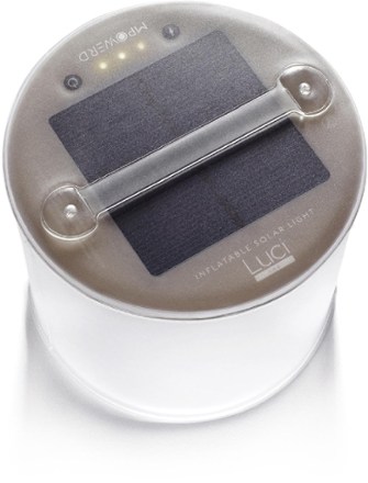 Below is the newest version of MPOWERD Luci Inflatable Solar Lantern: Lux