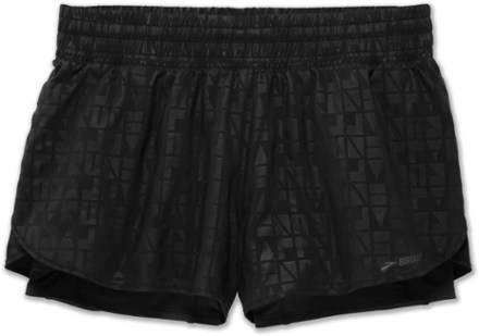 brooks 2 in 1 shorts womens